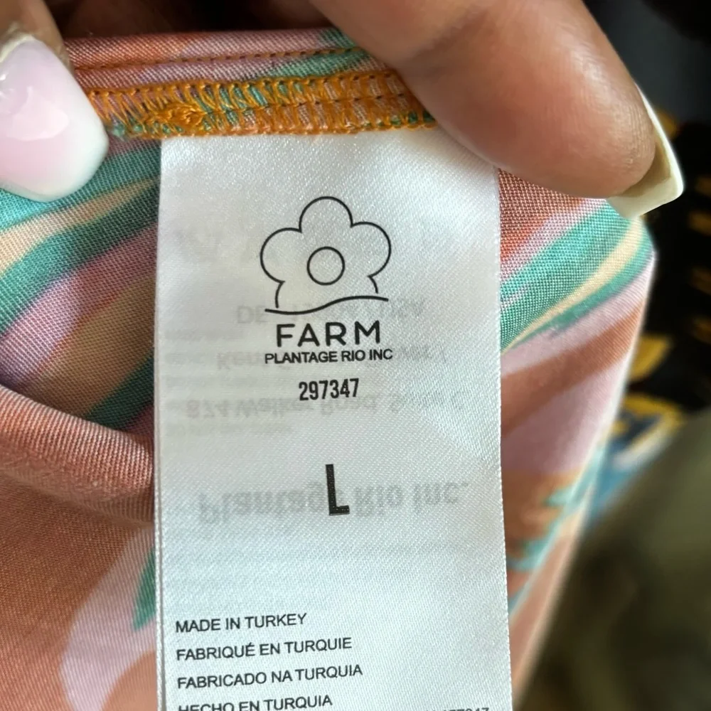 FARM Rio Colorful Jungle Print Long Sleeve Dress - Picture 11 of 15